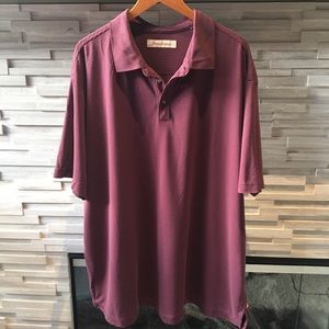 Tommy Bahama men’s wine shirt